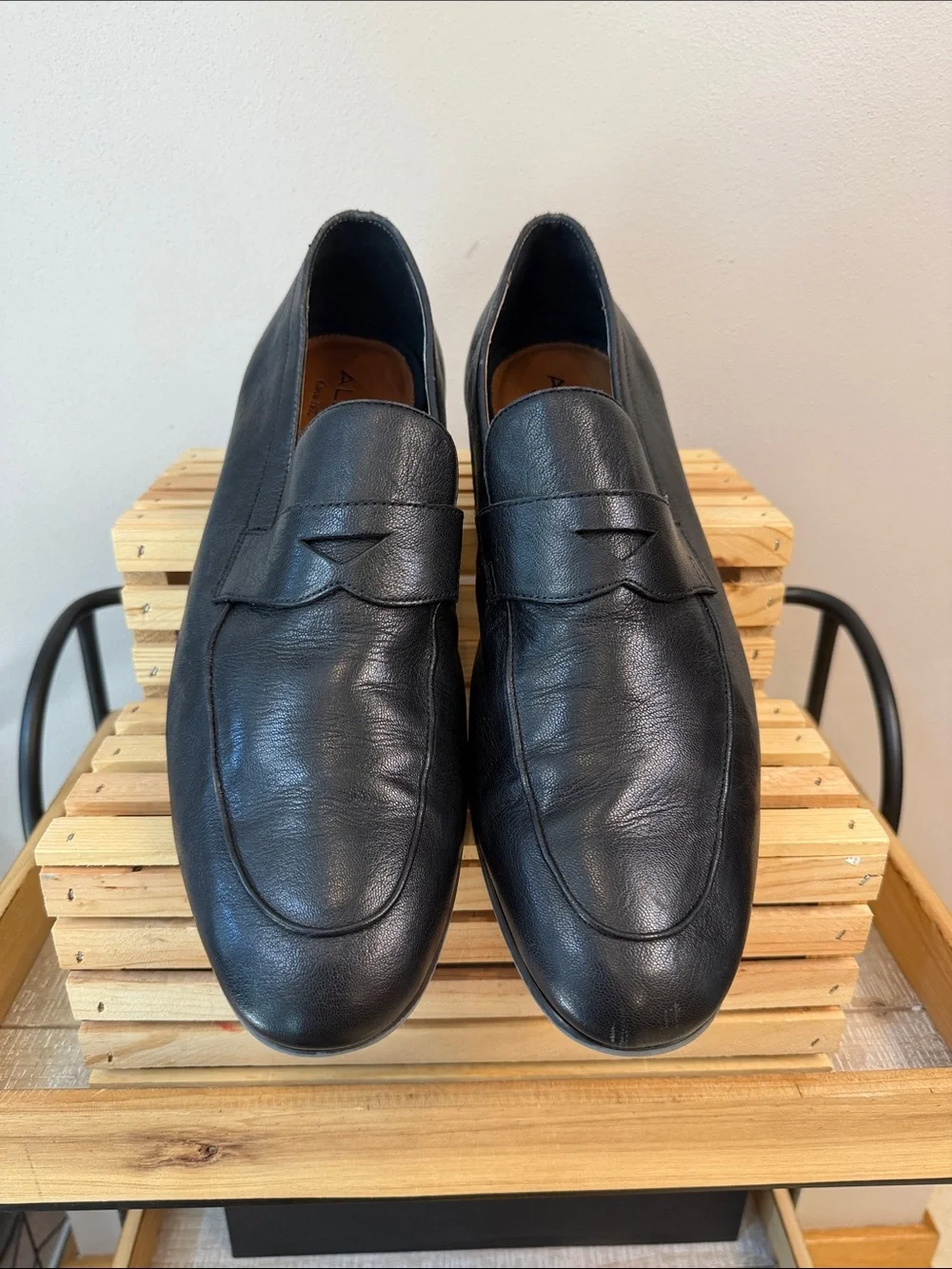 Aldo Black Loafers 14